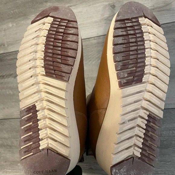 Cole Haan Women's ZERØGRAND City Wedge Waterproof Chelsea Boots - Picture 3 of 5